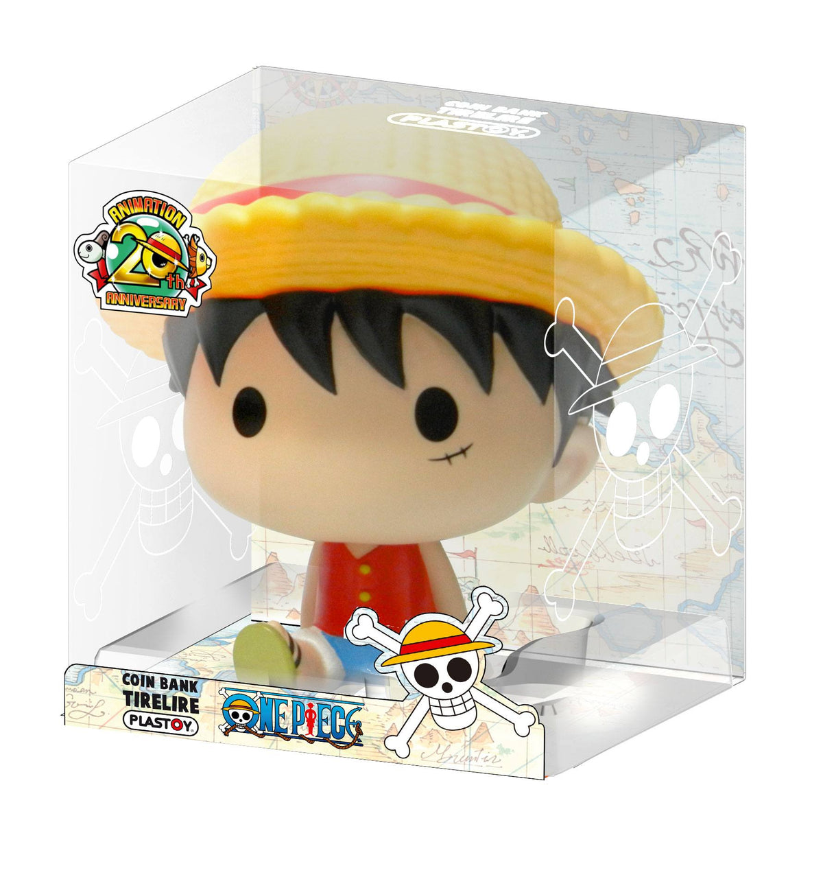 Mealheiro de One Piece - Monkey D. Luffy Chibi 