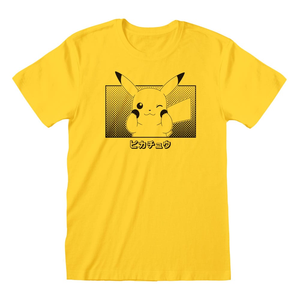 Camiseta Pikachu Katakana 