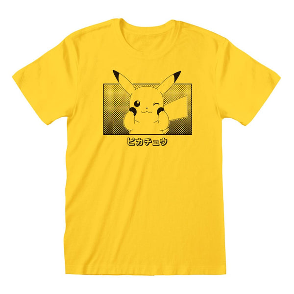 Maglietta Pikachu Katakana 