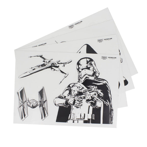 Juego de 15 calcomanías de gadgets: Star Wars 