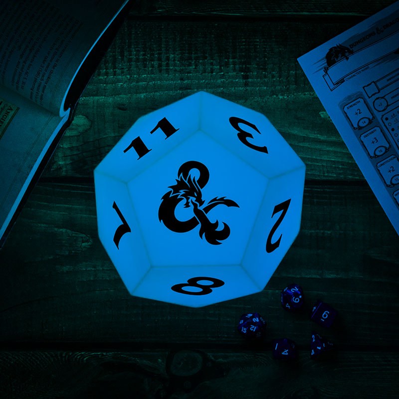 Lámpara de mazmorras y dragones - D12