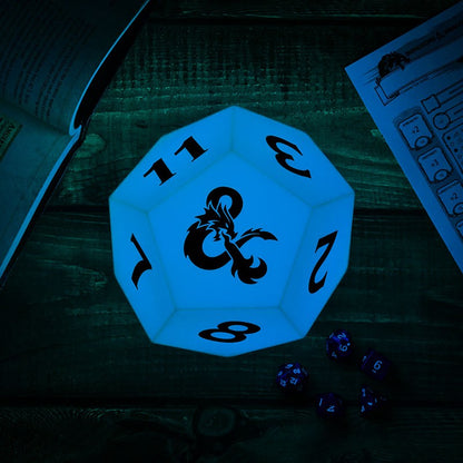 Lámpara de mazmorras y dragones - D12