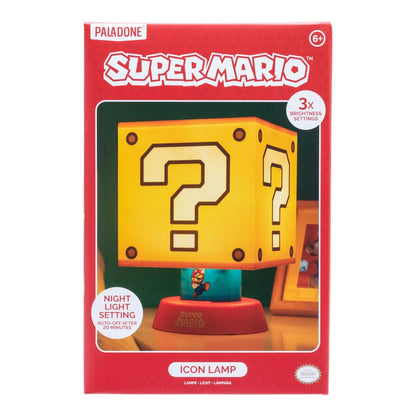 Lámpara de Nintendo - Icono de Super Mario