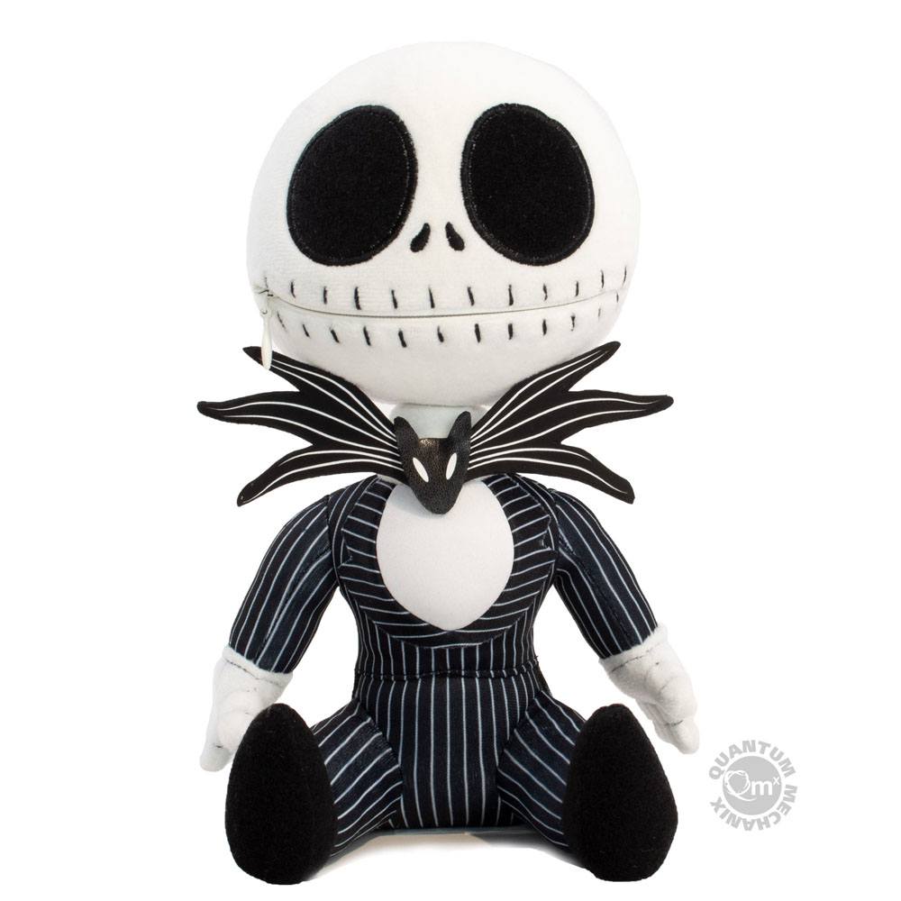Peluche Zippermouth de Jack Skellington, do filme O Estranho Mundo de Jack. 
