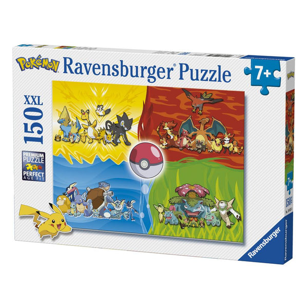 Puzzle Pokémon - Tipi - 150 pezzi