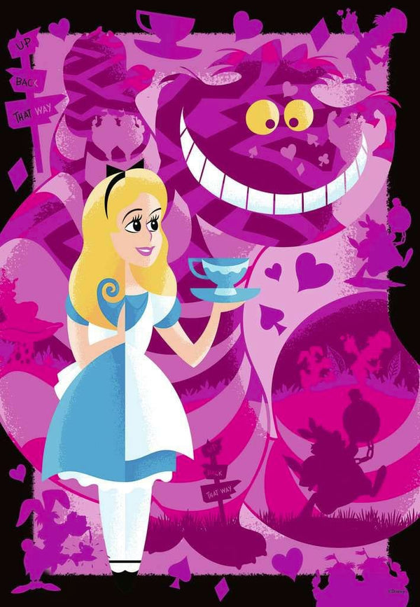 Puzzel van Alice in Wonderland - 300 stukjes