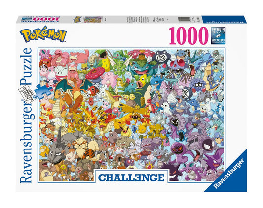 Rompecabezas del desafío Pokémon 1000P