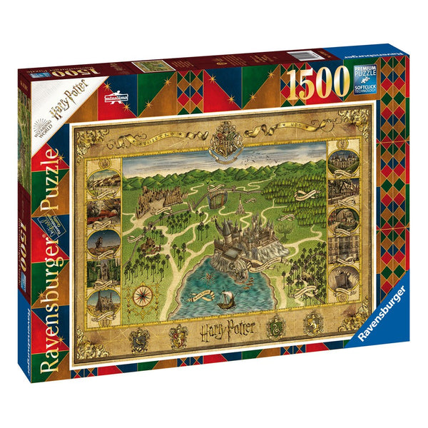 Rompecabezas de Harry Potter: Mapa de Hogwarts 