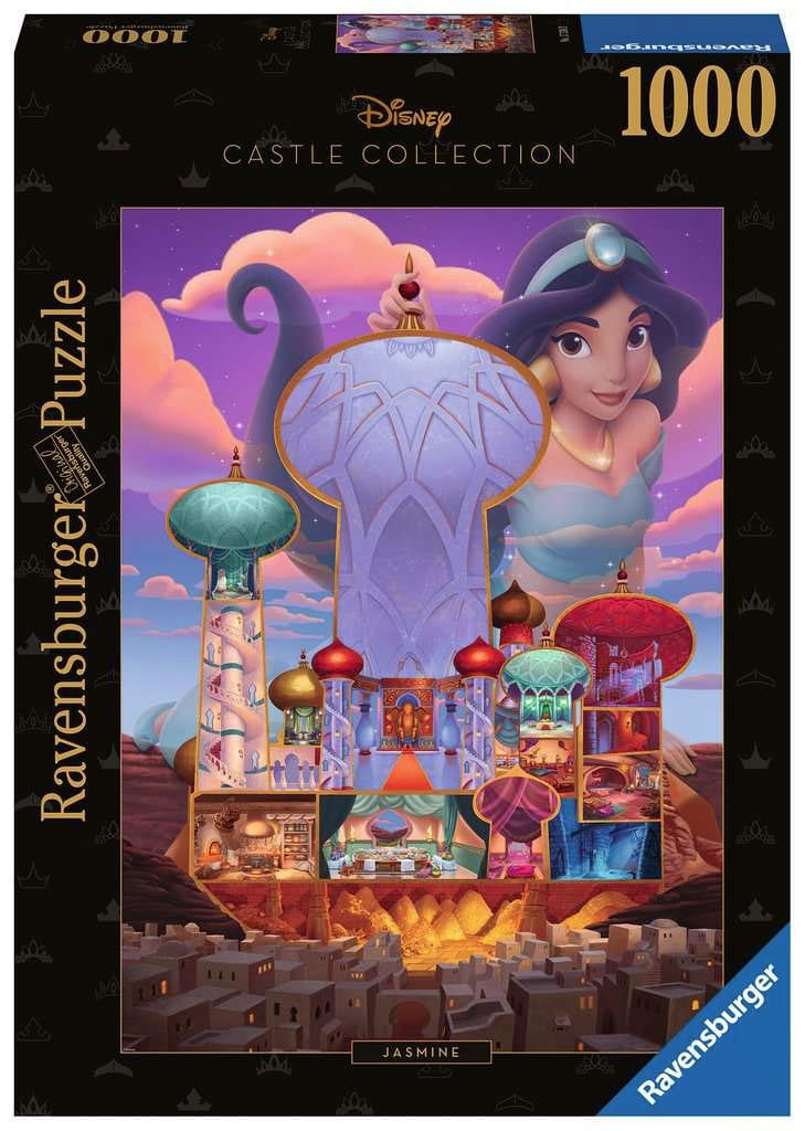 Puzzle Disney Castle Jasmine Aladdin 1000 pièces - Ravensburger