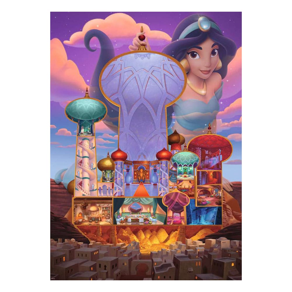 Puzzle da Coleção Castelo da Disney - Jasmine (Aladdin)