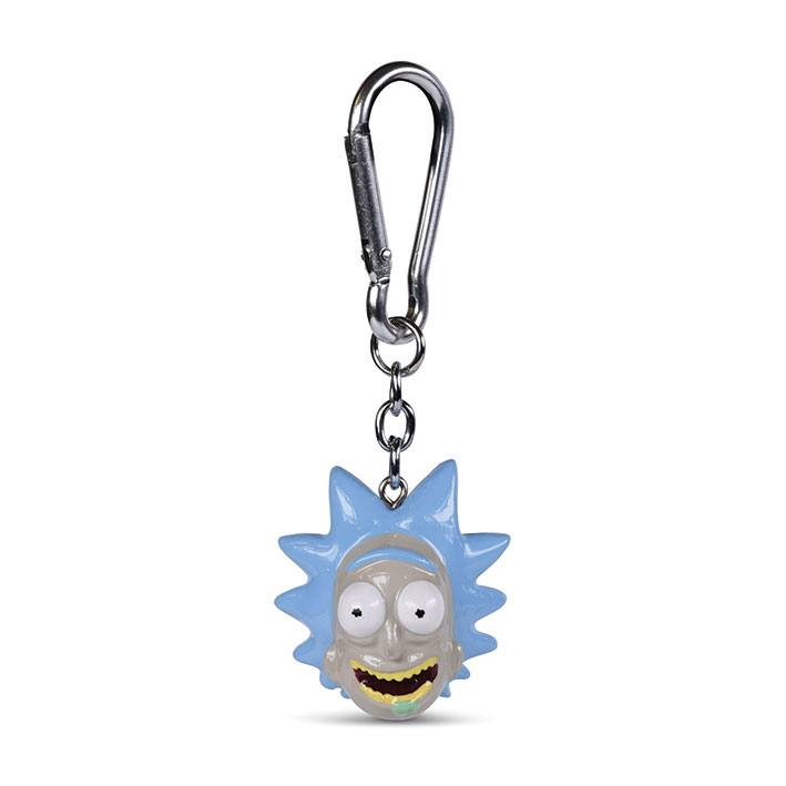 Rick &amp; Morty 3D Keychain - Rick 
