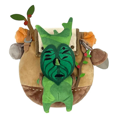 peluche the legend of zelda tears of the kingdom korok avec sac a dos sanei