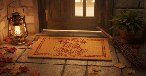 Felpudo de Harry Potter - Bienvenido a Hogwarts