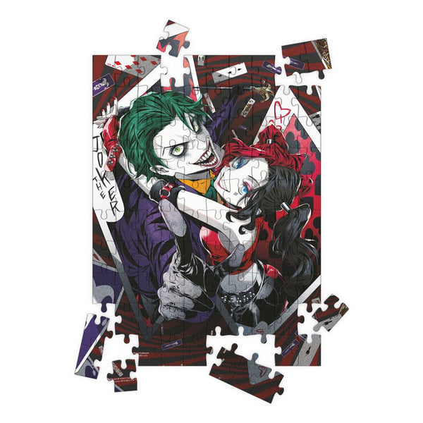 Il puzzle manga di Joker e Harley Quinn 