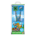 Pack 2 Crayons avec Topper Minecraf