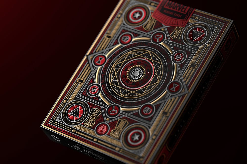 avengers red edition playing cards theory11