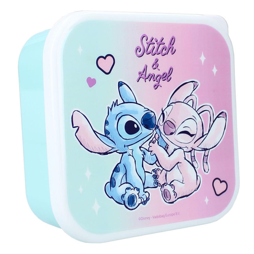 Boîtes à Goûter Lilo & Stitch - Stitch Let's Eat!