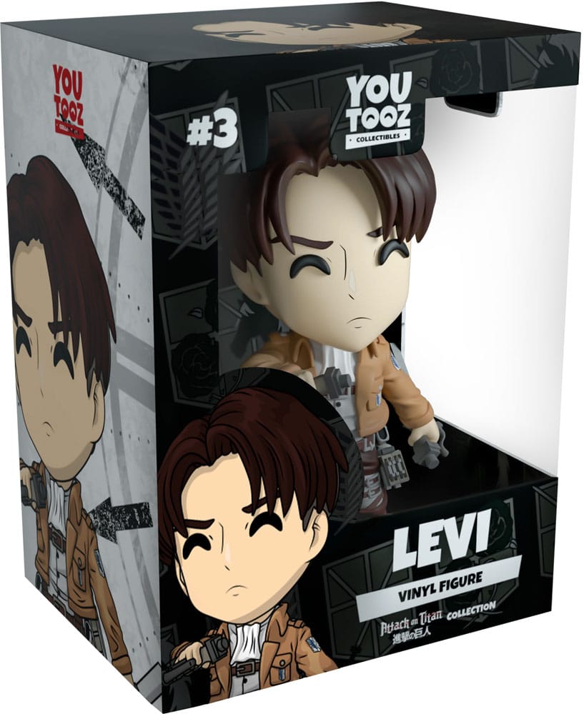 Attack on Titan Vinyl figurine Levi Youtooz L´Attaque des Titans Hajime Isayama