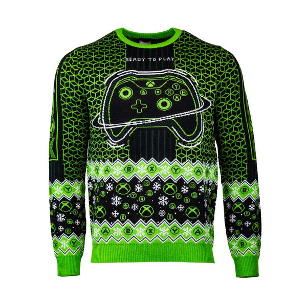 Maglione natalizio "pronto per giocare" di Xbox