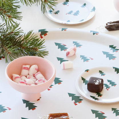 CHRISTMAS FOREST Set of 4 Coasters - 11cm