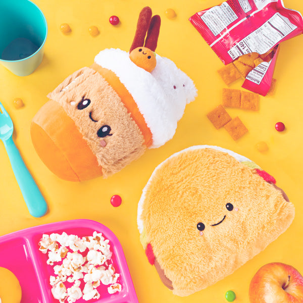 Peluche Snacker Squishable – Latte Pumpkin Spice
