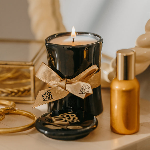 BOUGIE DE MASSAGE au parfum enivrant