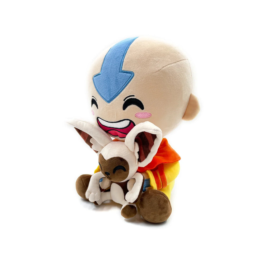 Peluche Aang et Momo