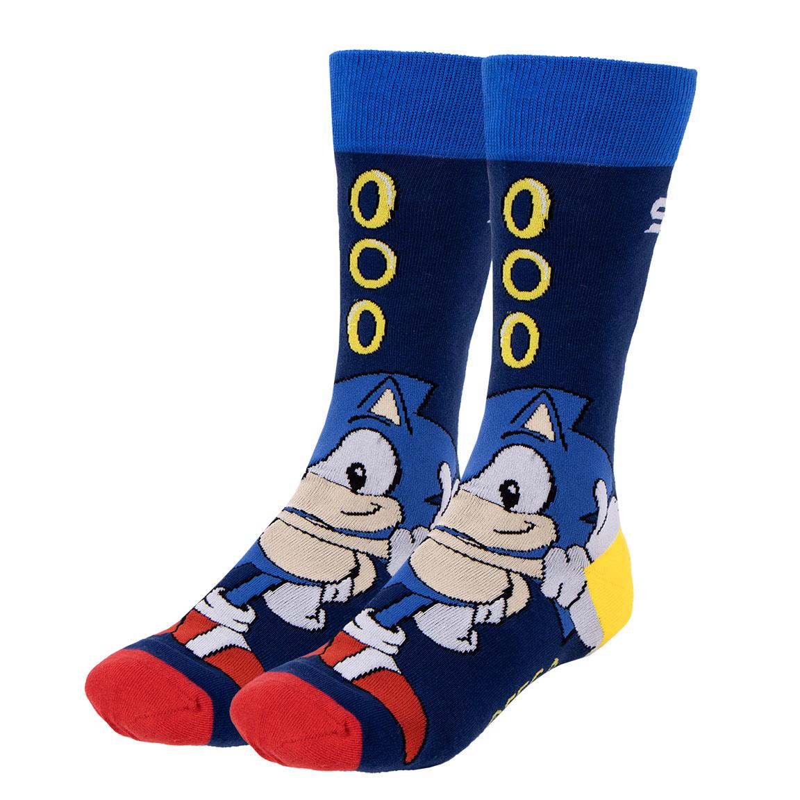 Pack 3 Pares de Calcetines Sonic 