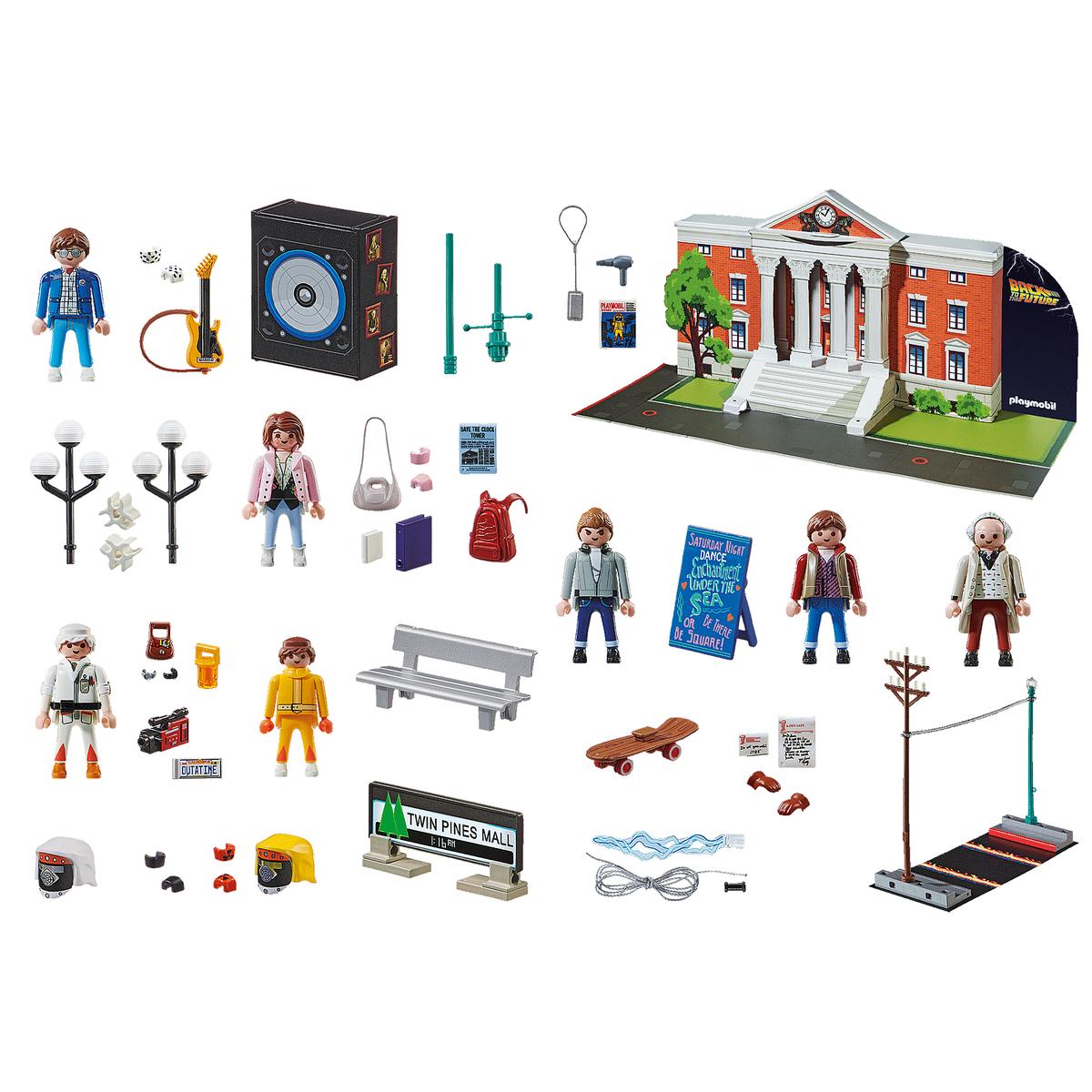 Calendario de Adviento PLAYMOBIL - Regreso al futuro