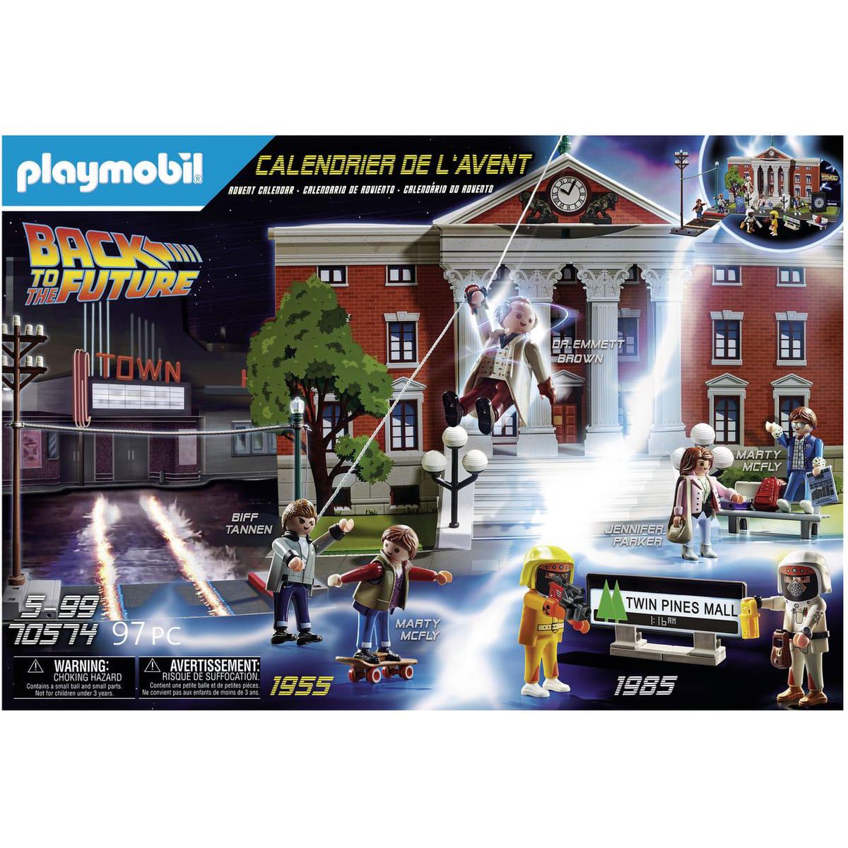 Calendario de Adviento PLAYMOBIL - Regreso al futuro