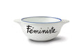 Bretonische Schale Féministe