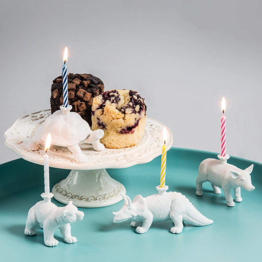 Bear Aniversário Candlestick