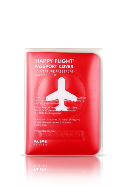 Proteger el vuelo feliz pasaporte