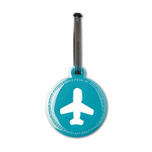 Round Luggage Tag