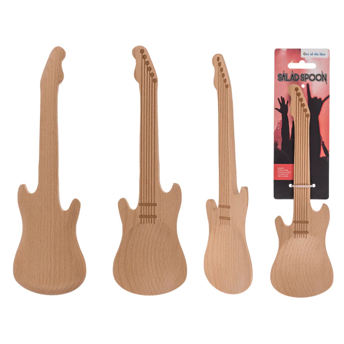 Cuillère en bois Guitare Electrique