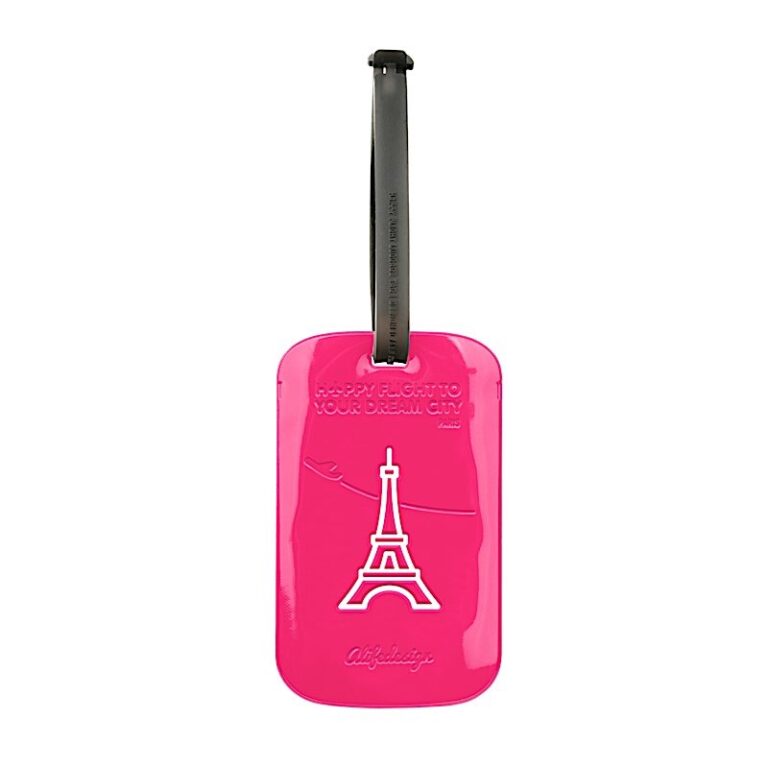 Etiqueta de equipaje de París