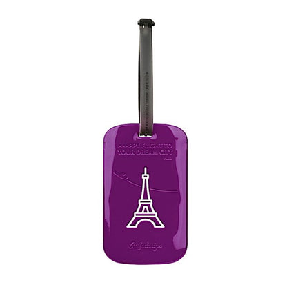 Paris baggage label