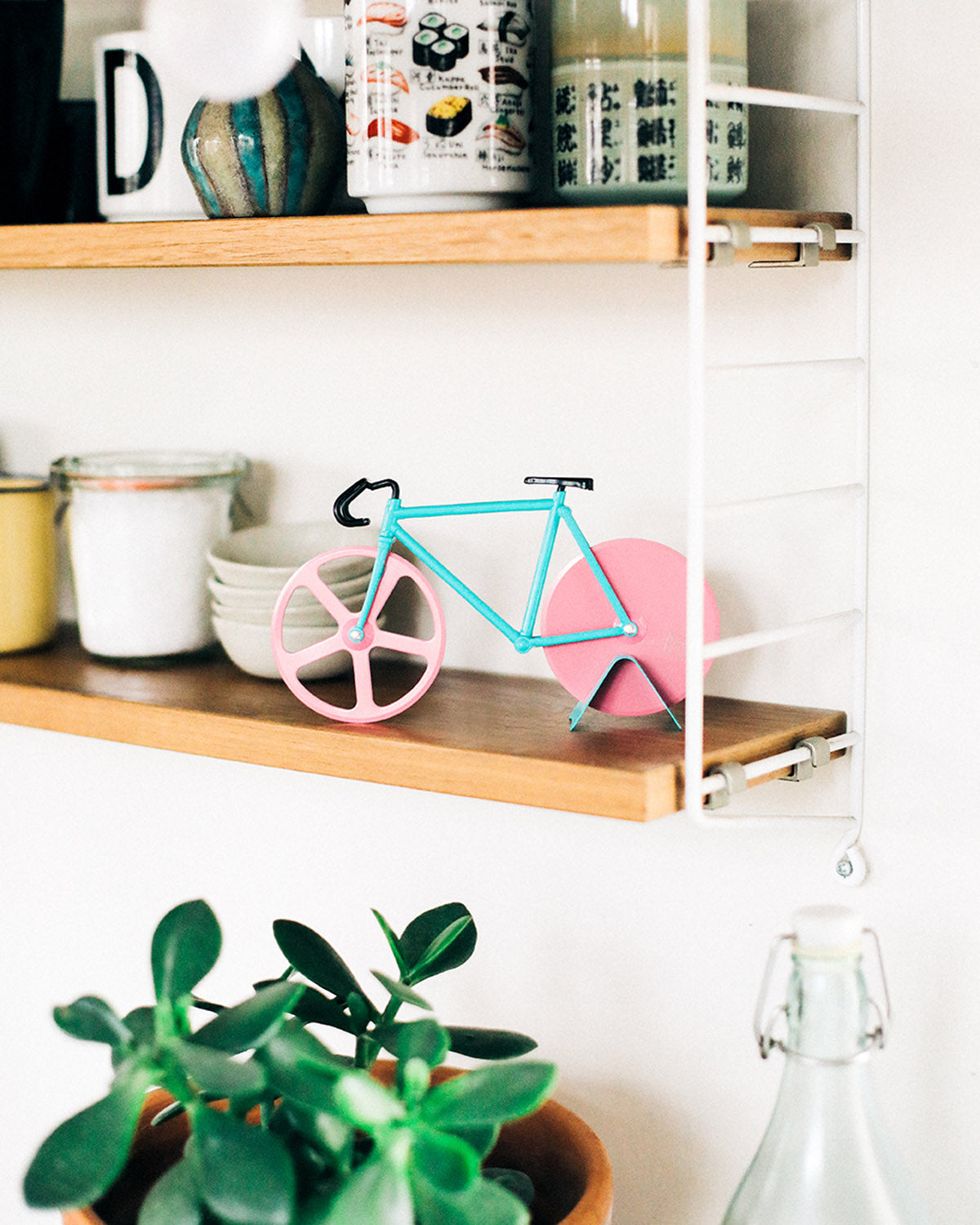 The Fixie Bike Pizza Wheel - Watermelon