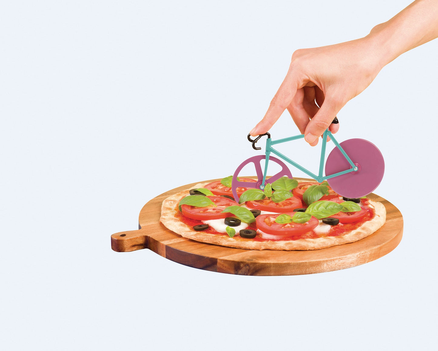 Bike de roleta de pizza The Fixie - Watermelon