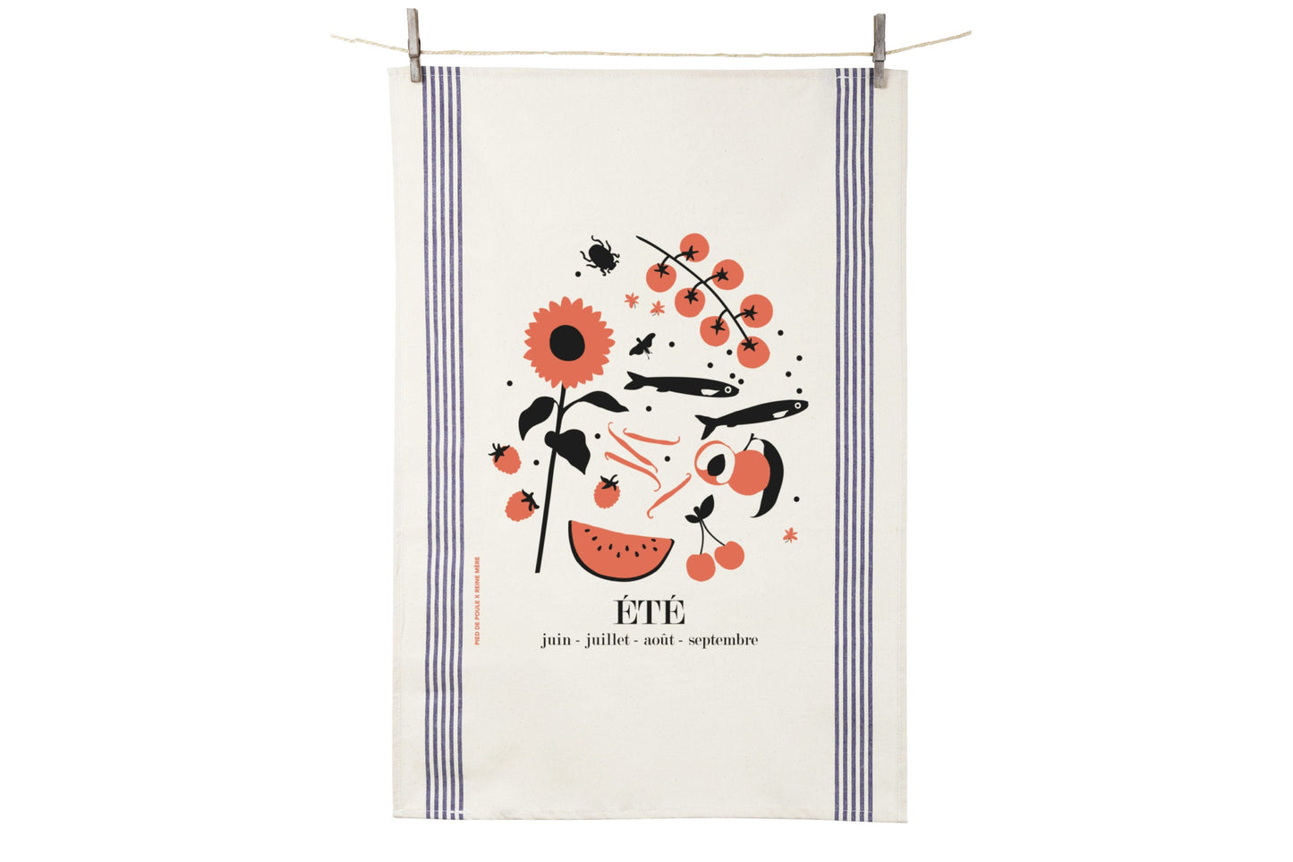 Four Season Tea Towel - Summer