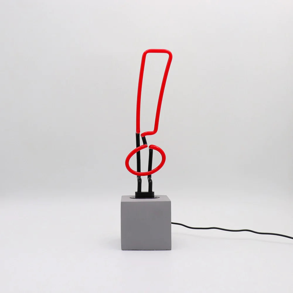Lampe Néon Point d'Exclamation
