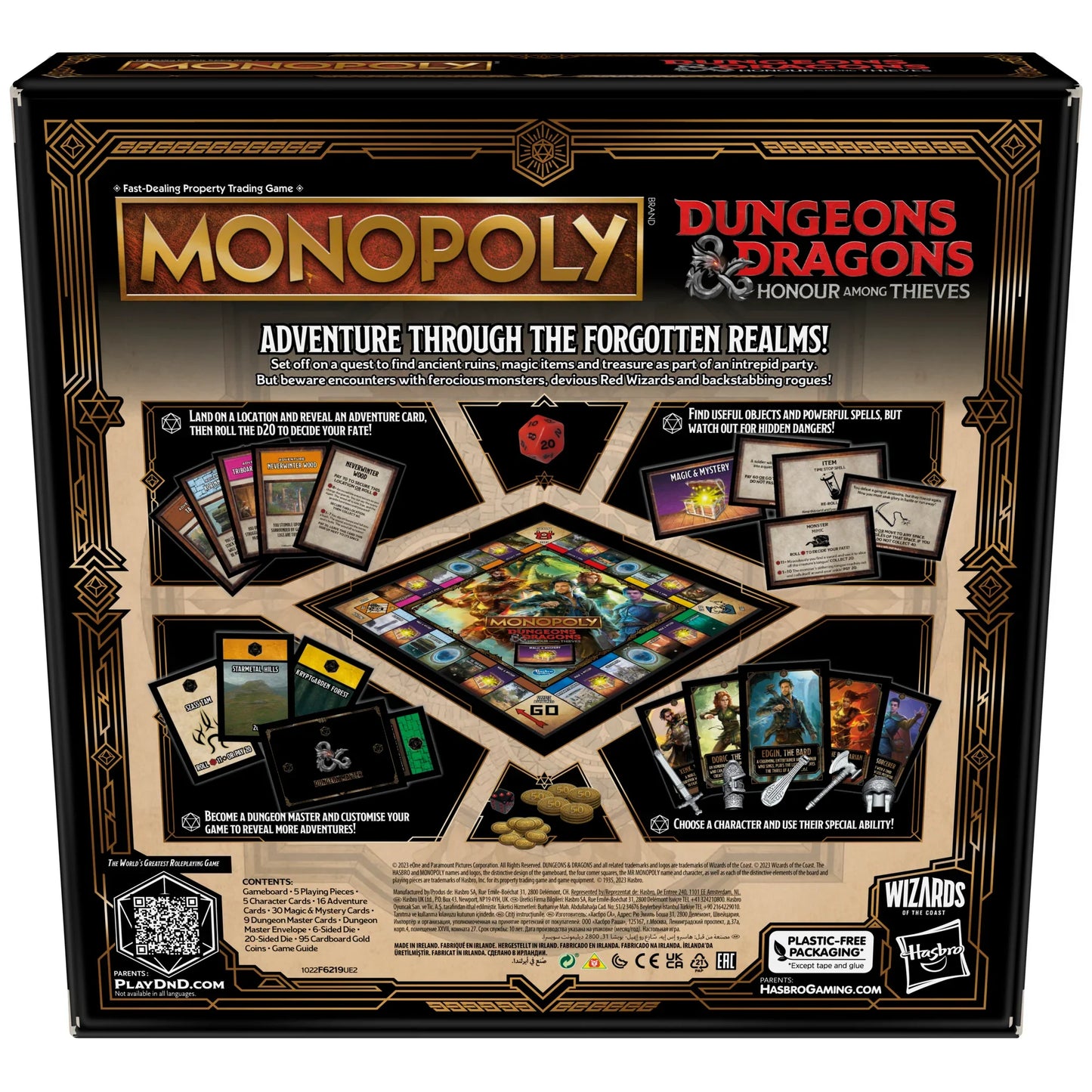 Honor de ladrones de Monopoly Dungeons &amp; Dragons