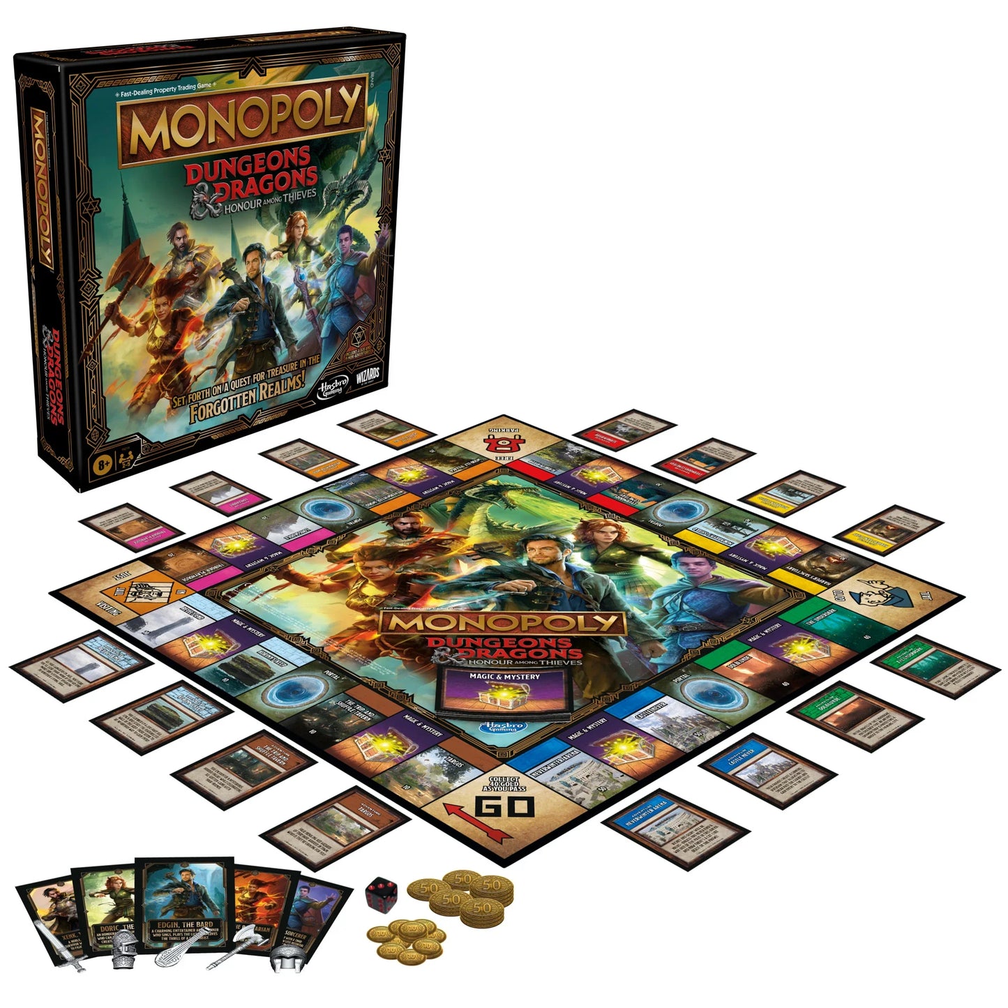 Monopoly Dungeons &amp; Dragons Thieves Honor