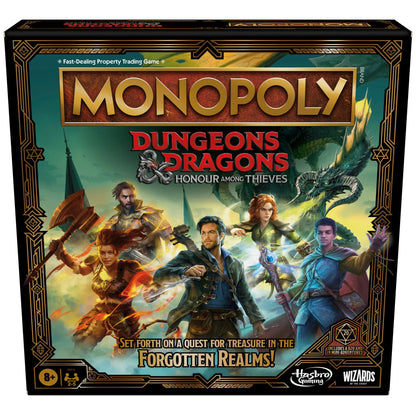 Honor de ladrones de Monopoly Dungeons &amp; Dragons