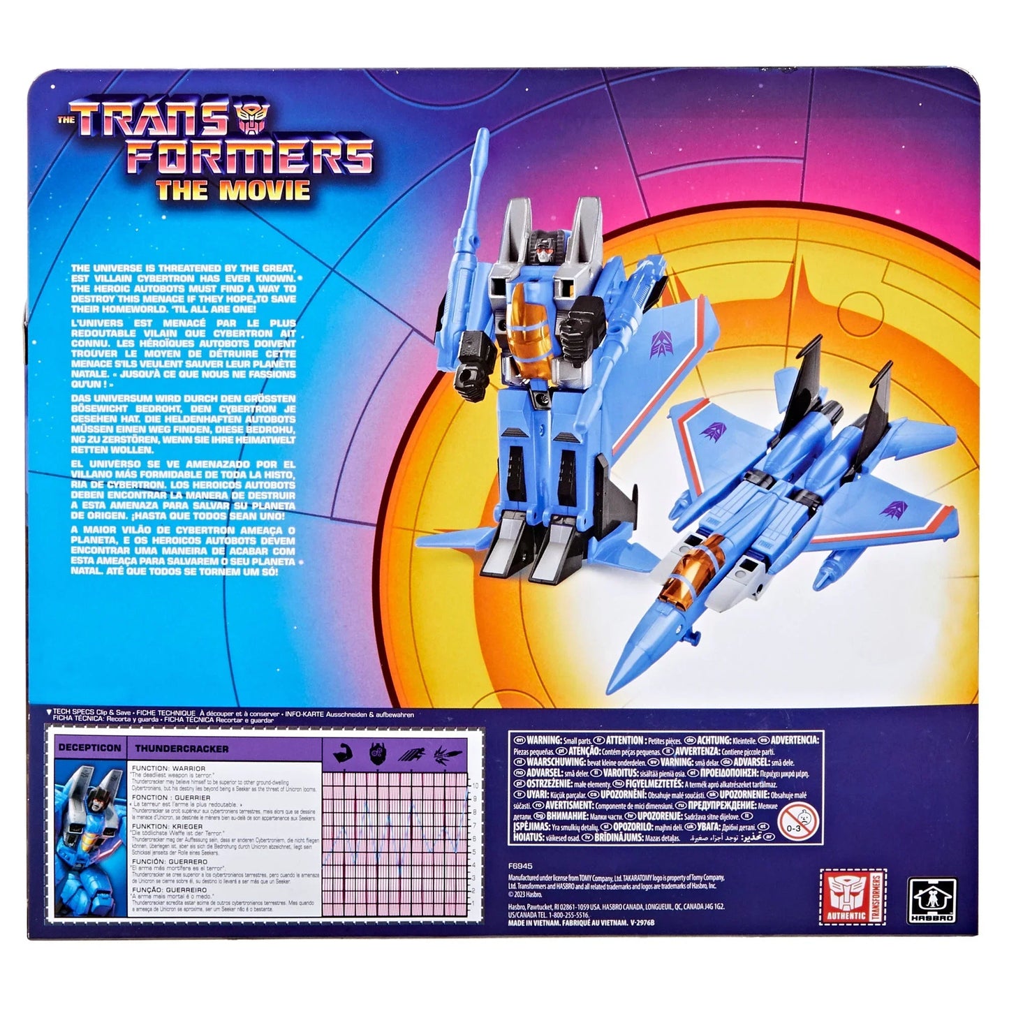 Thundercracker - Los Transformers: La Película 