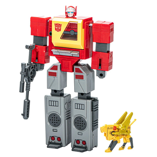 Autobot Blaster y Steeljaw - Transformers Retro 40 Aniversario