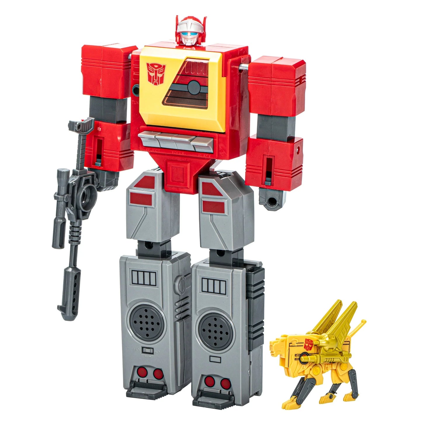 Autobot Blaster and Steeljaw - Transformers Retro 40th Anniversary