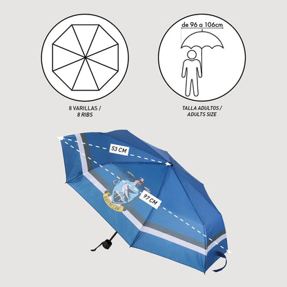 Parapluie Pliable Harry Potter - Serdaigle