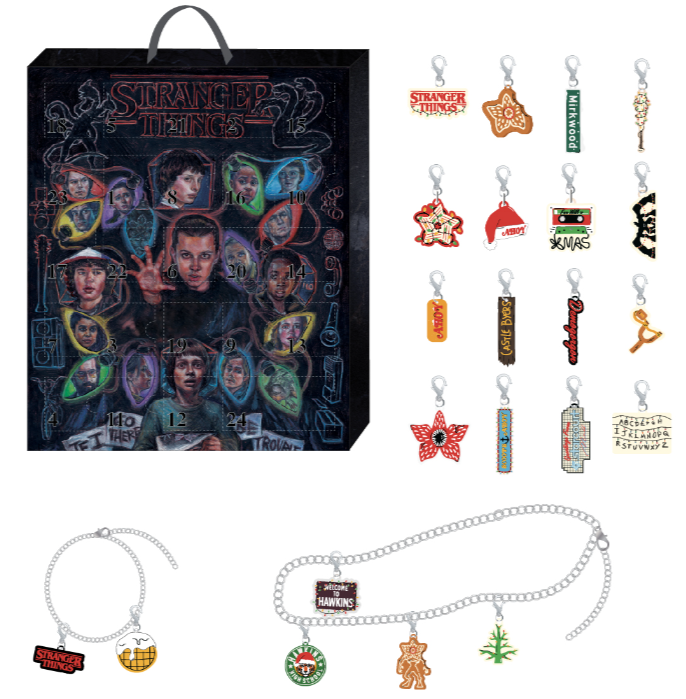 STRANGER THINGS - Calendrier de l'Avent - Set Bijoux - 24 Pc.