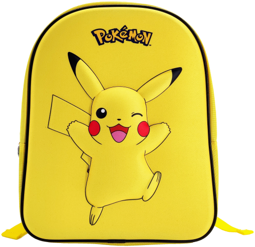 POKEMON Pikachu Sac à Dos 3D enfant 26 x 32 x 11 cm